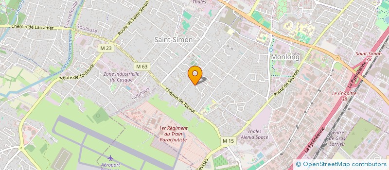 localisation de l'entreprise SCI EL JUEVA à TOULOUSE