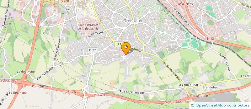 localisation de l'entreprise SCI EL KHALFI  TREGUEUX