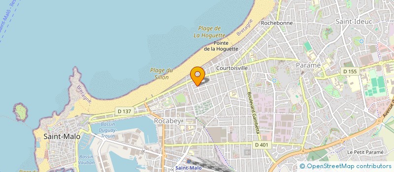 localisation de l'entreprise SCI EL KHOURY-SAMOEL  SAINT-MALO