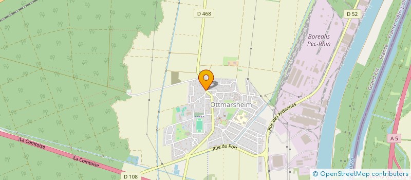 localisation de l'entreprise SCI EL LARBI  OTTMARSHEIM