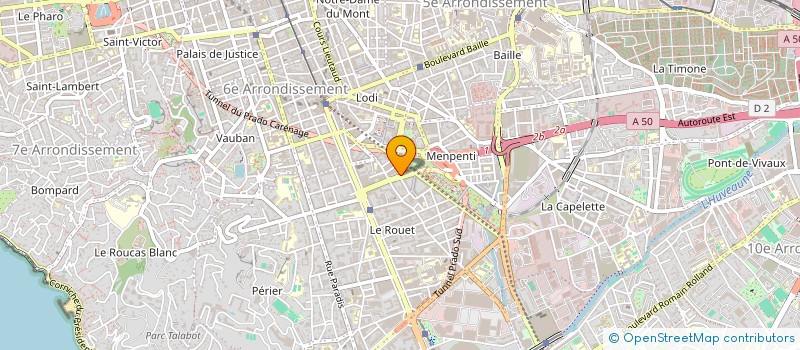 localisation de l'entreprise SCI EL MARSA à MARSEILLE