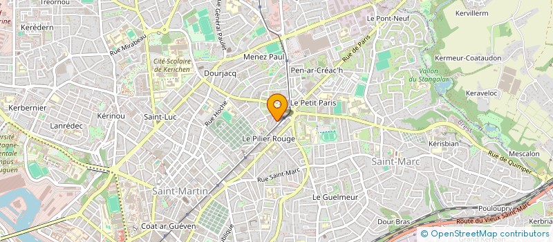 localisation de l'entreprise SCI EL MOLI  BREST