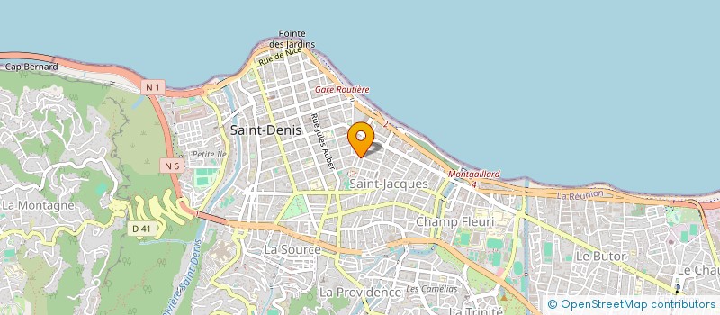 localisation de l'entreprise SCI EL NOUR à SAINT-DENIS