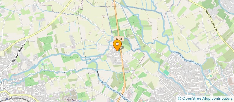 localisation de l'entreprise SCI EL PALOMARITO  LE THOR