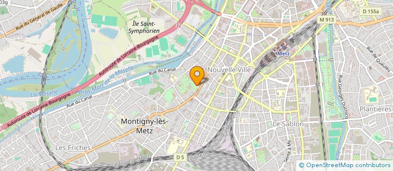 localisation de l'entreprise SCI EL PIBE à MONTIGNY-LES-METZ