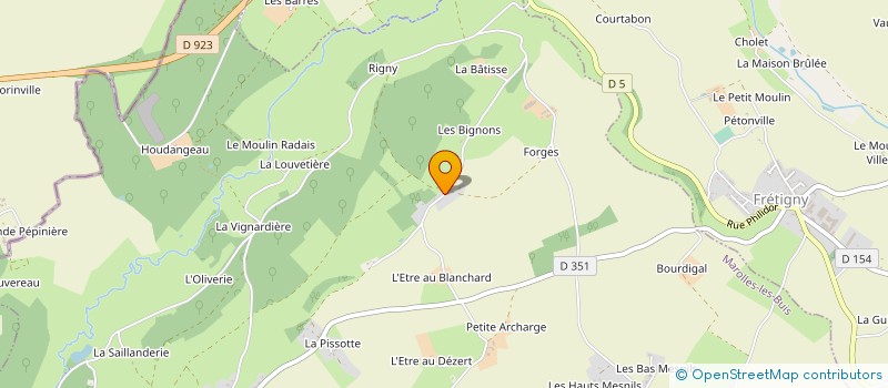 localisation de l'entreprise SCI EL-PONT à ARCISSES