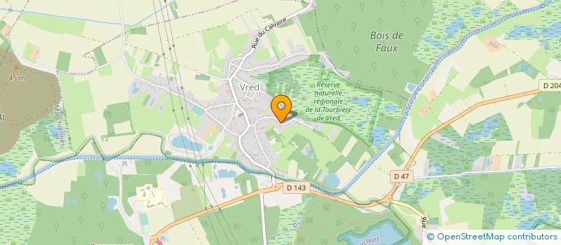 localisation de l'entreprise SCI EL PRES  VRED