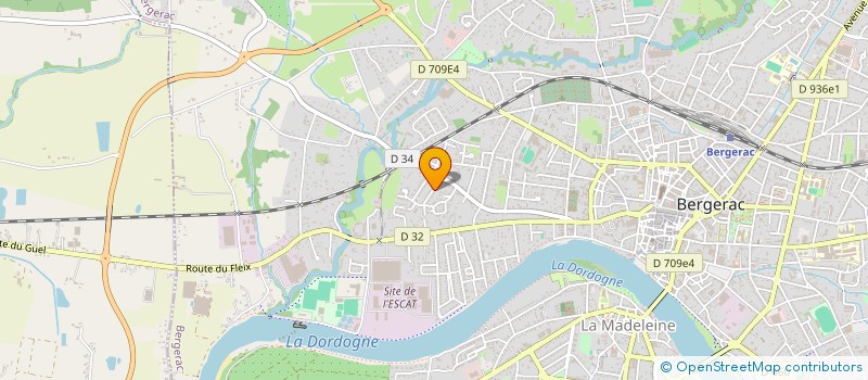 localisation de l'entreprise SCI EL QANDIL à BERGERAC