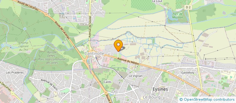 localisation de l'entreprise SCI EL QUETZAL  EYSINES