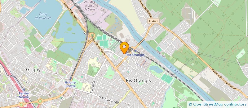 localisation de l'entreprise SCI EL QUITASOL à RIS-ORANGIS