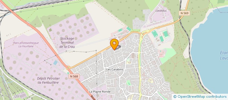 localisation de l'entreprise SCI EL&ROB  FOS-SUR-MER