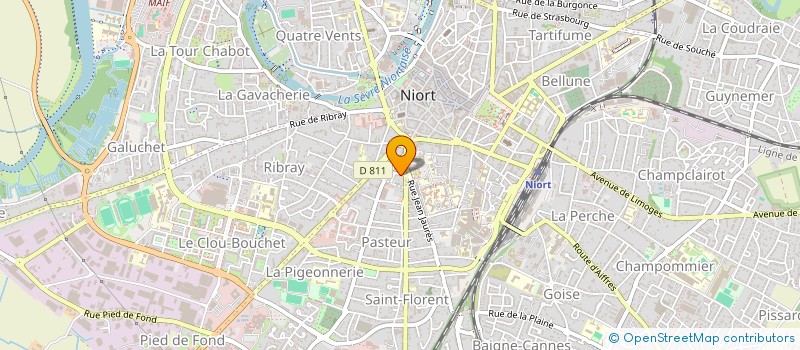 localisation de l'entreprise SCI EL SAMANO  NIORT