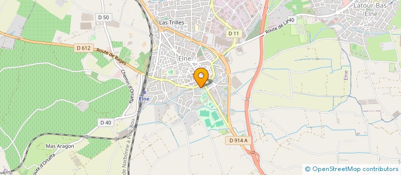 localisation de l'entreprise SCI EL TIPI  ELNE