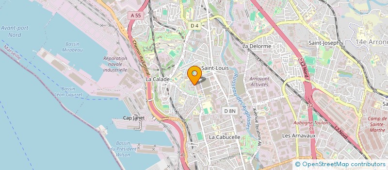 localisation de l'entreprise SCI EL WOROUD à MARSEILLE
