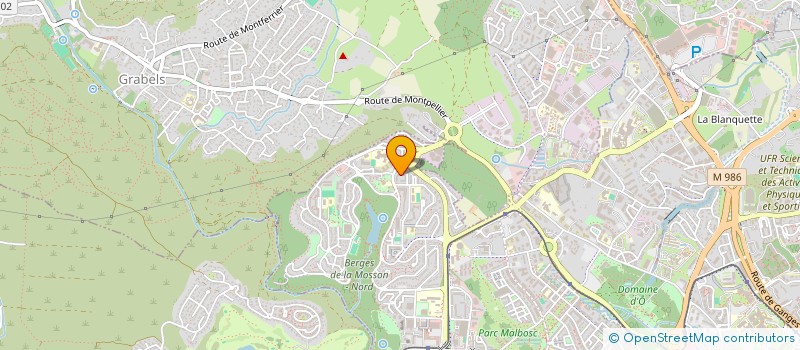 localisation de l'entreprise SCI EL YOUSFI IMMO 2 à MONTPELLIER