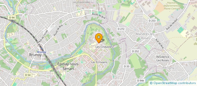 localisation de l'entreprise SCI ELA  EPINAY-SOUS-SENART