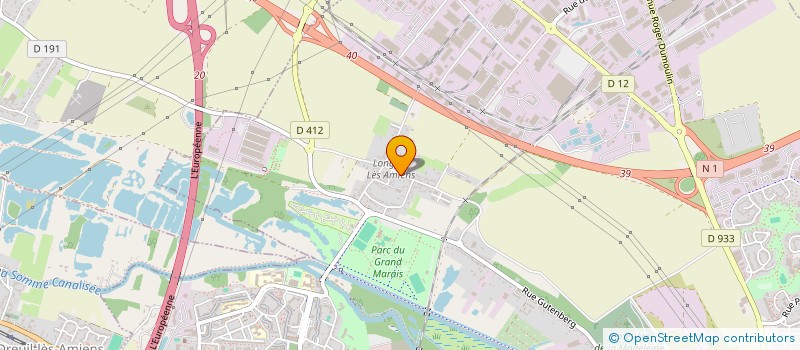 localisation de l'entreprise SCI ELA à AMIENS