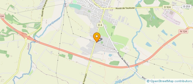 localisation de l'entreprise SCI ELA  GIMONT