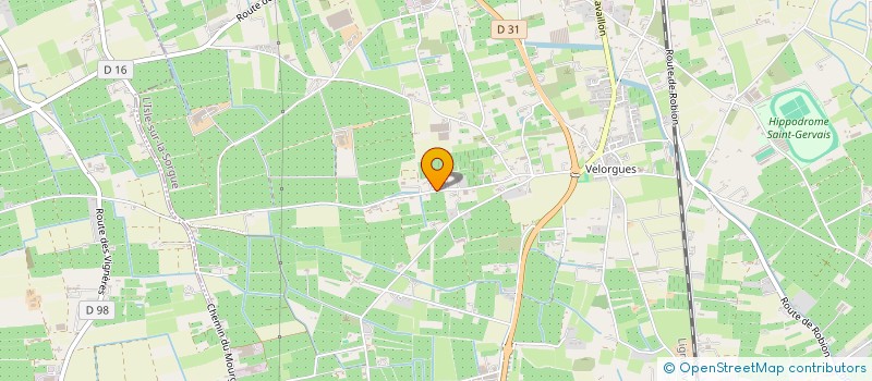 localisation de l'entreprise SCI ELABAR  L'ISLE-SUR-LA-SORGUE