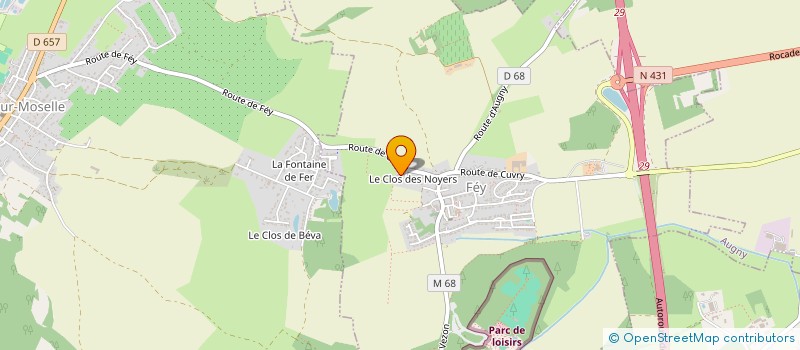 localisation de l'entreprise SCI ELAJA  FEY