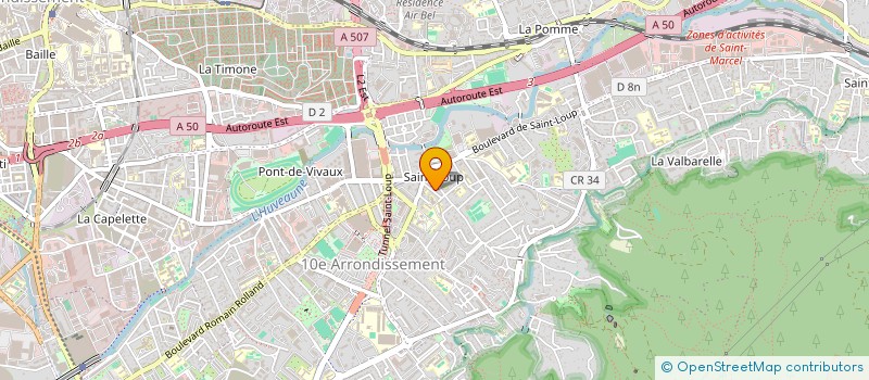 localisation de l'entreprise SCI ELAN à MARSEILLE