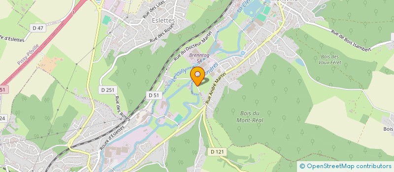 localisation de l'entreprise SCI ELAN  MONTVILLE