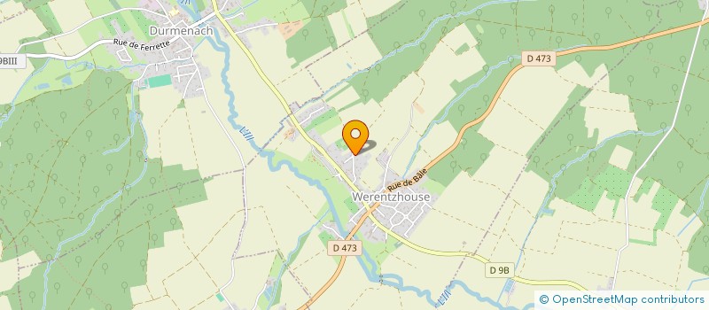 localisation de l'entreprise SCI ELAN IMMO  WERENTZHOUSE