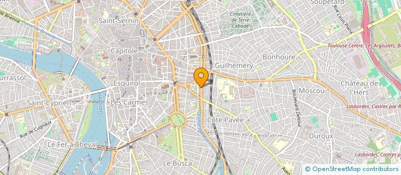 localisation de l'entreprise SCI ELAN LABS à TOULOUSE