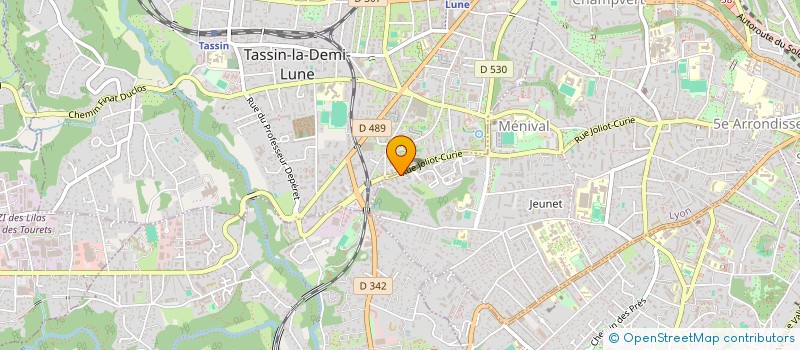 localisation de l'entreprise SCI ELANCA à LYON