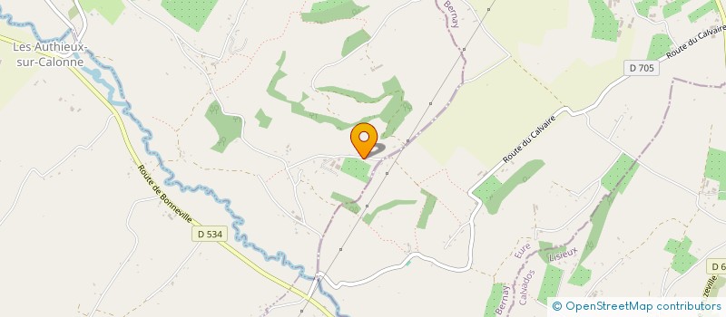 localisation de l'entreprise SCI ELANCE  SAINT-ANDRE-D HEBERTOT