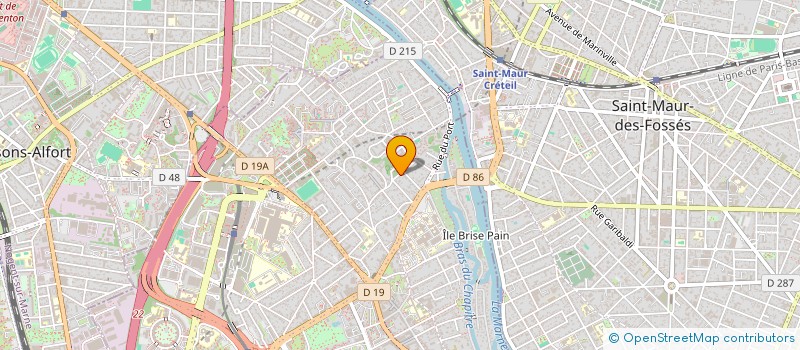 localisation de l'entreprise SCI ELANDAN2 à CRETEIL