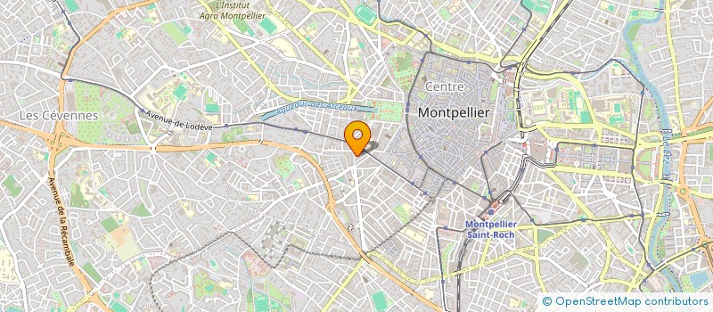 localisation de l'entreprise SCI ELANOU à MONTPELLIER