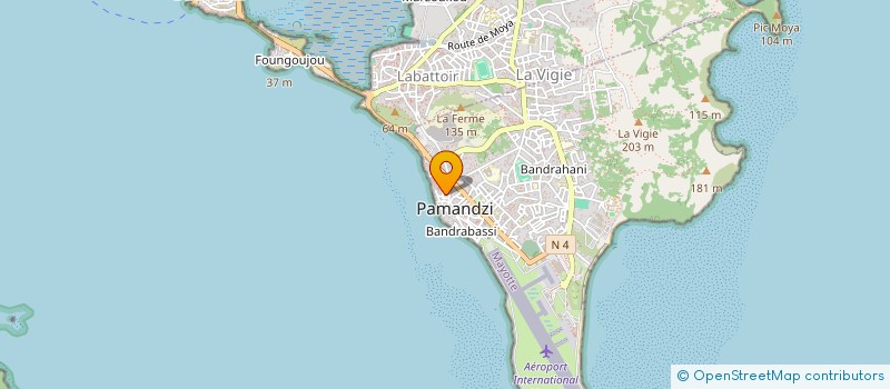 localisation de l'entreprise SCI ELAR CHANFI à PAMANDZI