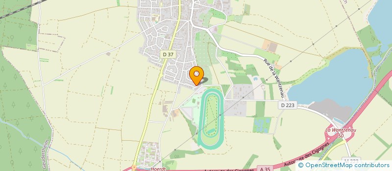 localisation de l'entreprise SCI ELARK  HRDT