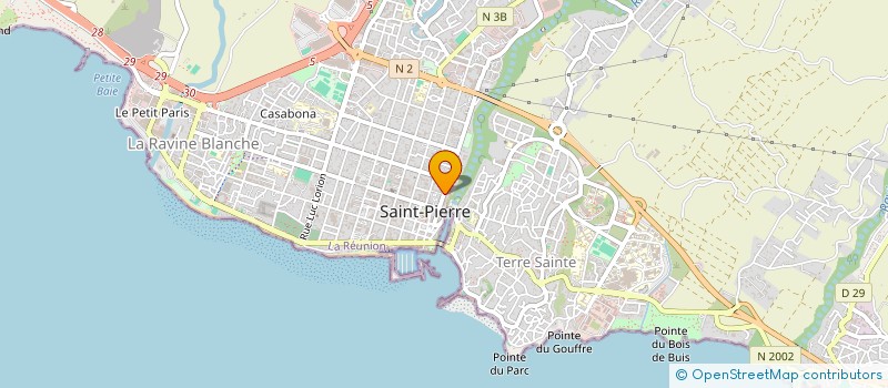 localisation de l'entreprise SCI ELB à SAINT-PIERRE