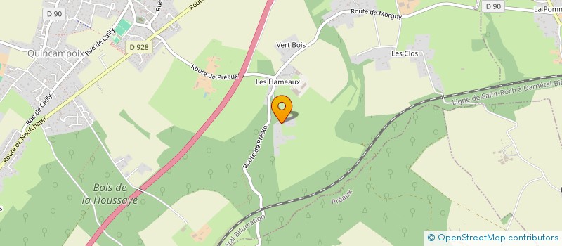 localisation de l'entreprise SCI ELBAZ  QUINCAMPOIX