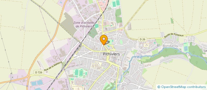 localisation de l'entreprise SCI ELBISTAN à PITHIVIERS