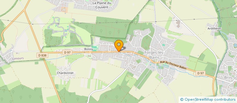 localisation de l'entreprise SCI ELBRUCAT  FORGES-LES-BAINS