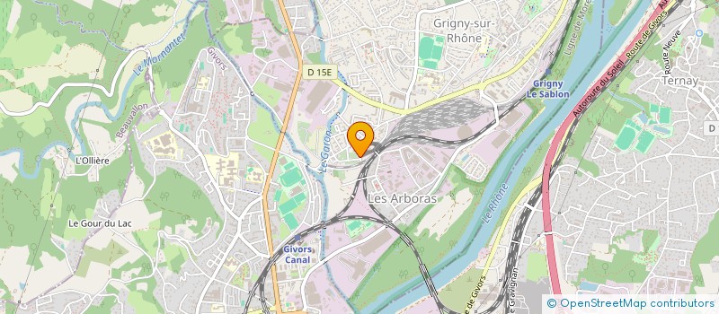 localisation de l'entreprise SCI ELC  GRIGNY