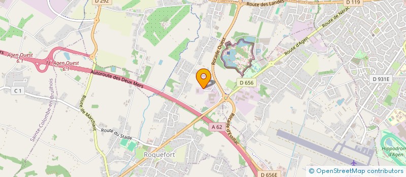 localisation de l'entreprise SCI ELCANI  ROQUEFORT