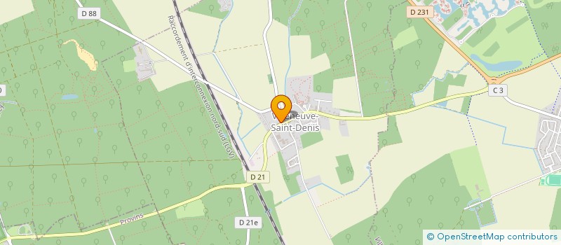 localisation de l'entreprise SCI ELCASA  VILLENEUVE-SAINT-DENIS