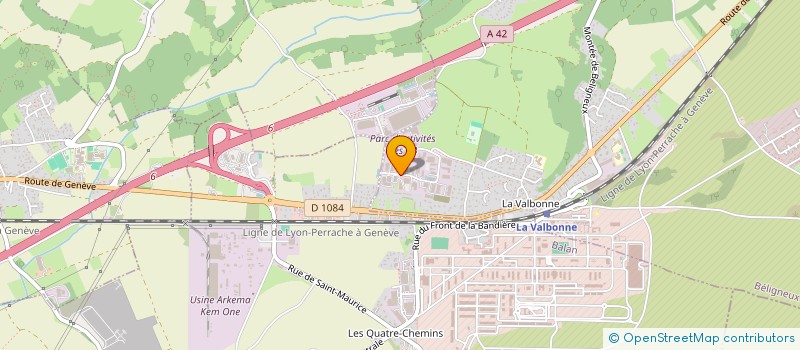 localisation de l'entreprise SCI ELCBB à BELIGNEUX