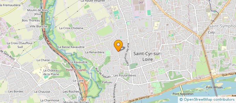 localisation de l'entreprise SCI ELCE à SAINT-CYR-SUR-LOIRE