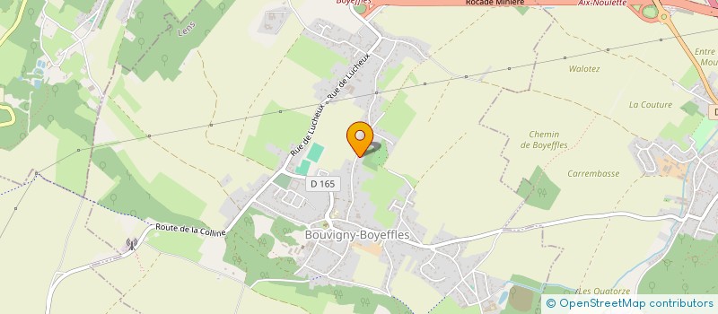 localisation de l'entreprise SCI ELCELANO  BOUVIGNY-BOYEFFLES