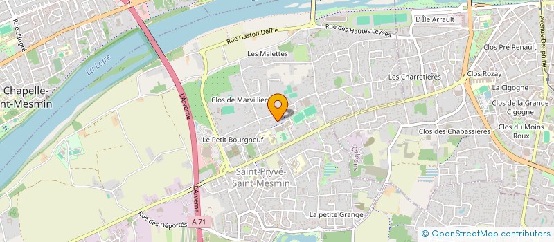 localisation de l'entreprise SCI ELCHA  SAINT-PRYVE-SAINT-MESMIN