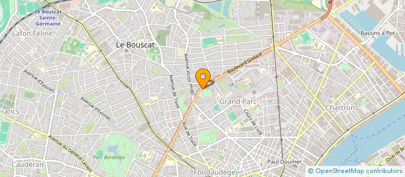 localisation de l'entreprise SCI ELDE  BORDEAUX