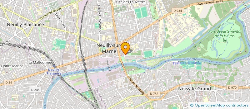 localisation de l'entreprise SCI ELDIB à NEUILLY-SUR-MARNE