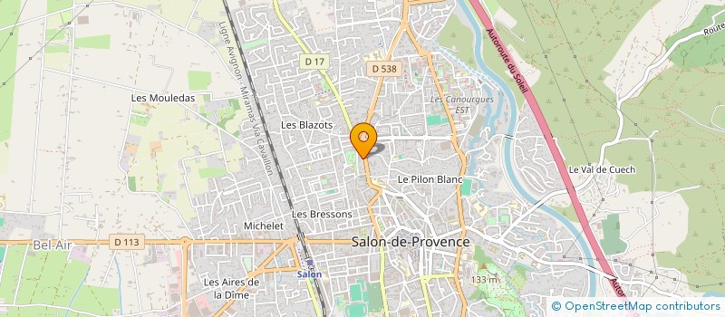 localisation de l'entreprise SCI ELDIN FAMILY  SALON-DE-PROVENCE