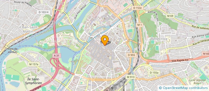 localisation de l'entreprise SCI ELDORADO à METZ