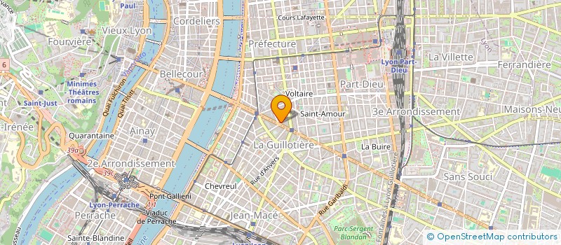 localisation de l'entreprise SCI ELDORADO  LYON 3EME